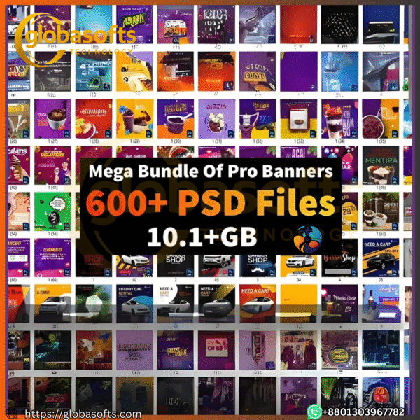 Complete Graphics Design Mega Bundle – 150,000+ Premium Assets in One Place!