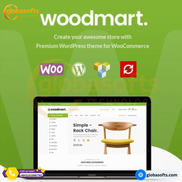 🛒 WoodMart Premium Theme – WooCommerce-এর জন্য পারফেক্ট চয়েস!